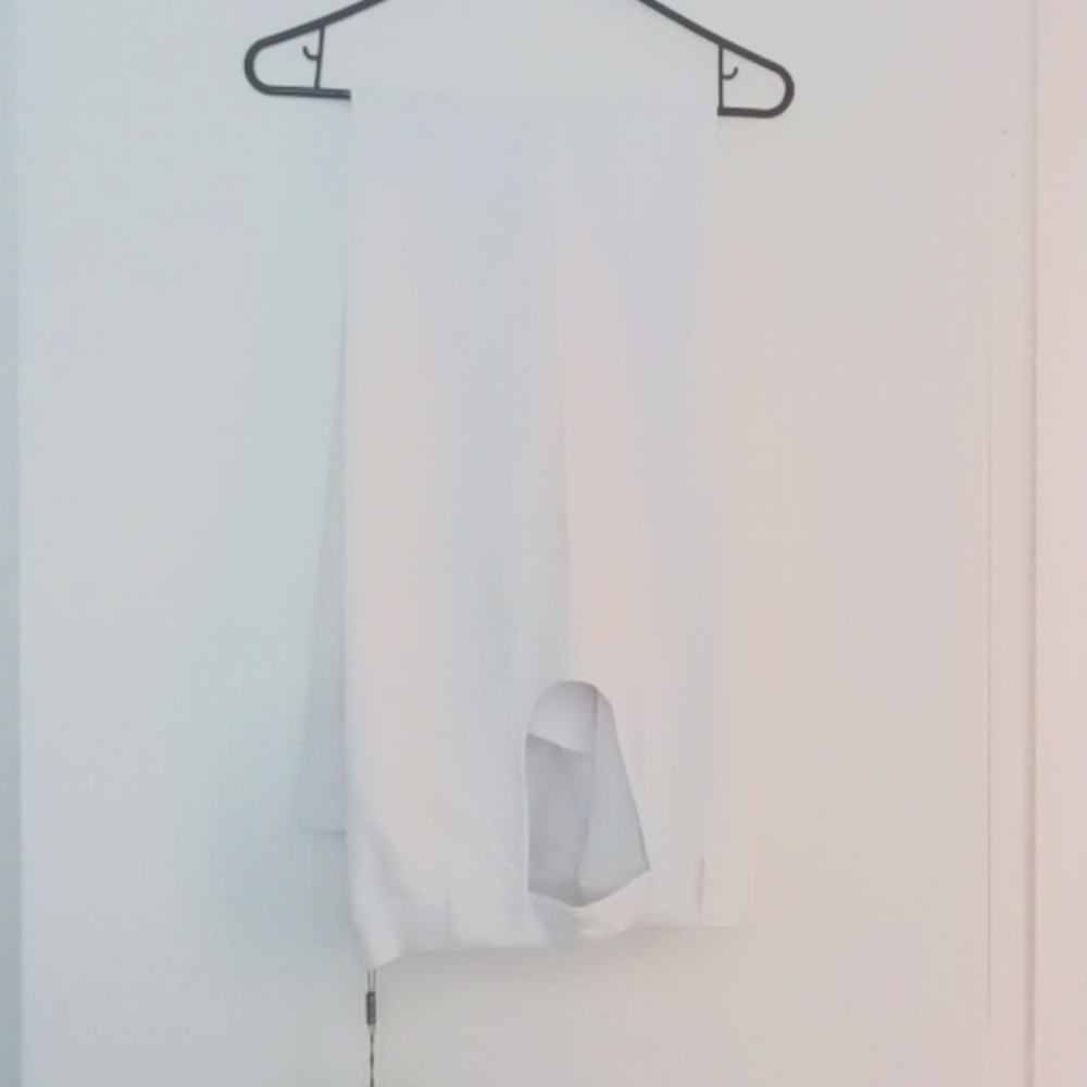 Pretty little thing white size 10 women's trousers